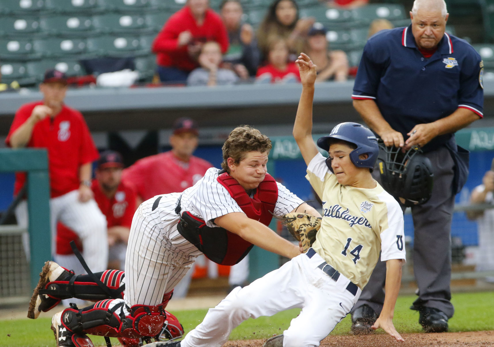 Class A baseball championship: Washington Township vs. University